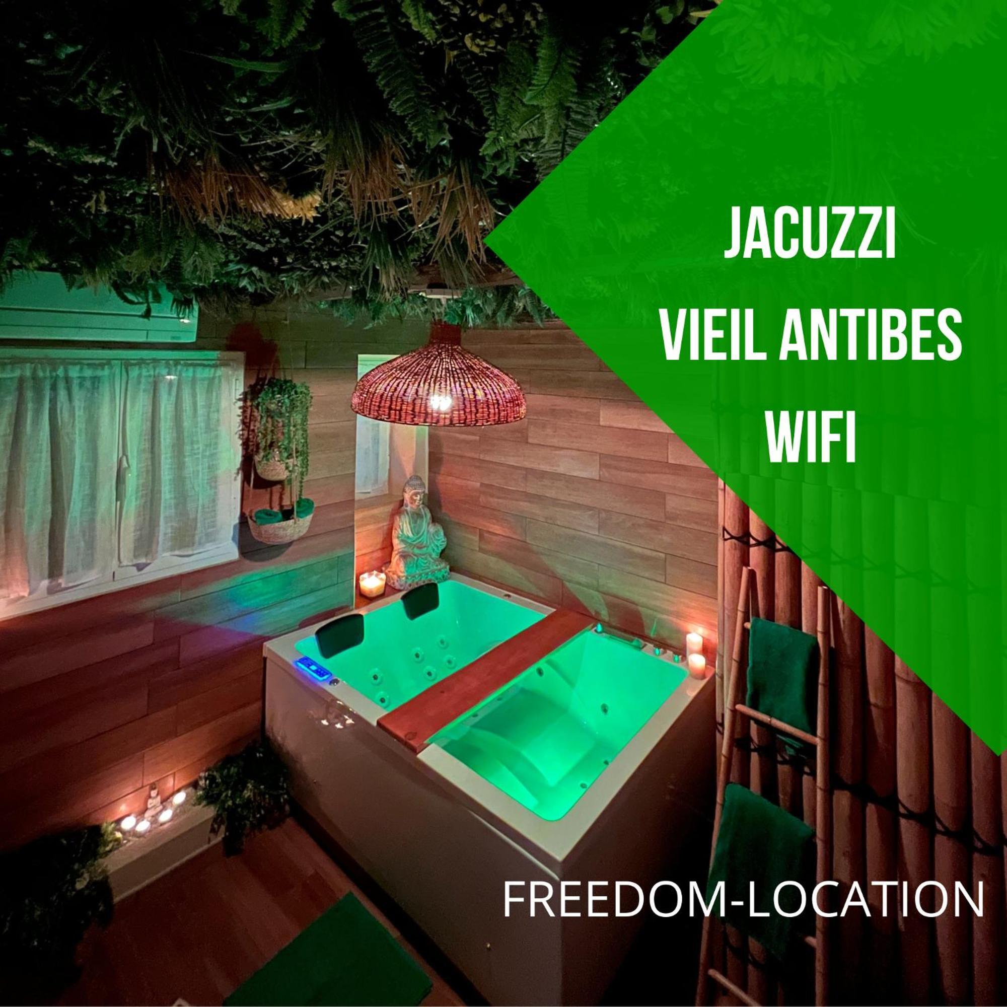 דירות Le Balneo Jacuzzi Vieil Antibes Safranier מראה חיצוני תמונה
